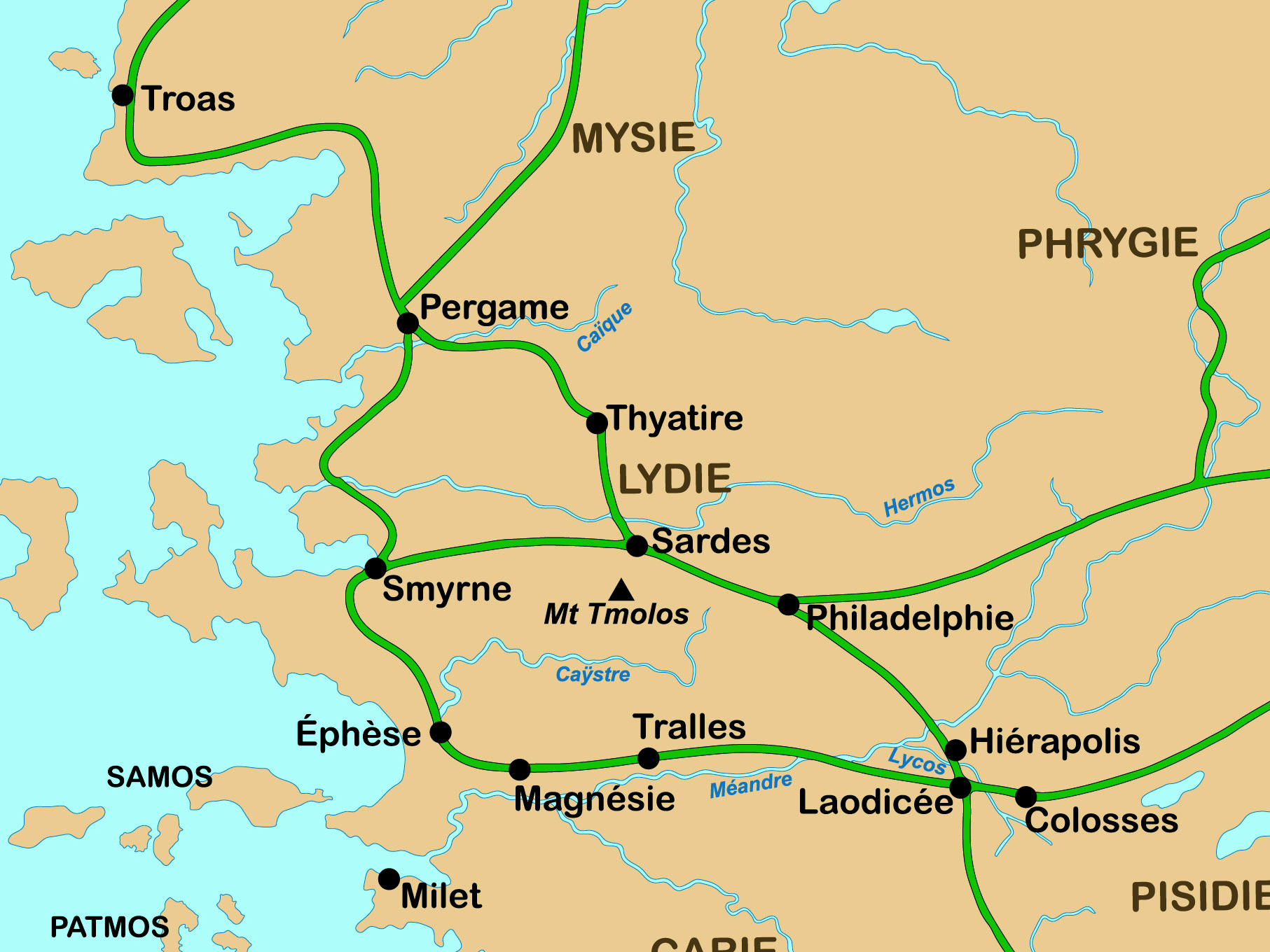 L&rsquo;oracle à l’Église d’Éphèse